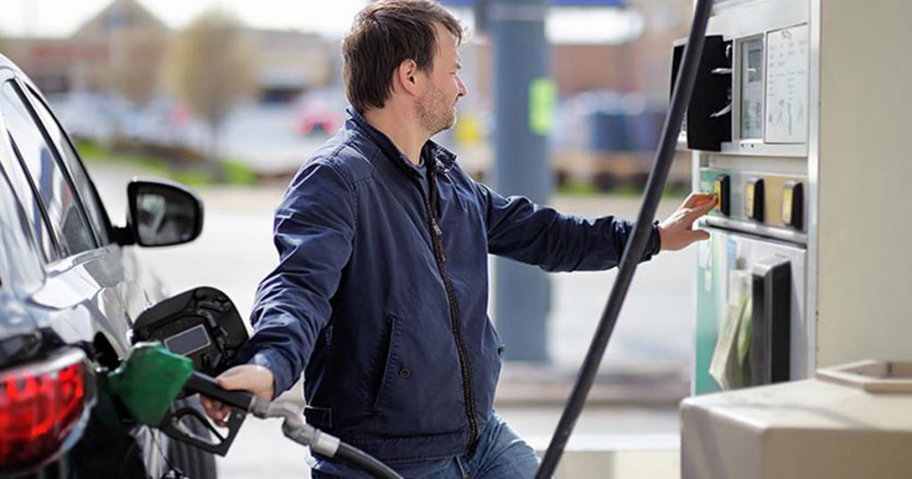 Autoservicio combustibles nafta